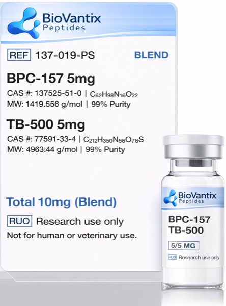 BPC-157, TB-500, KPV, GHK-Cu Klow Blend 80mg
